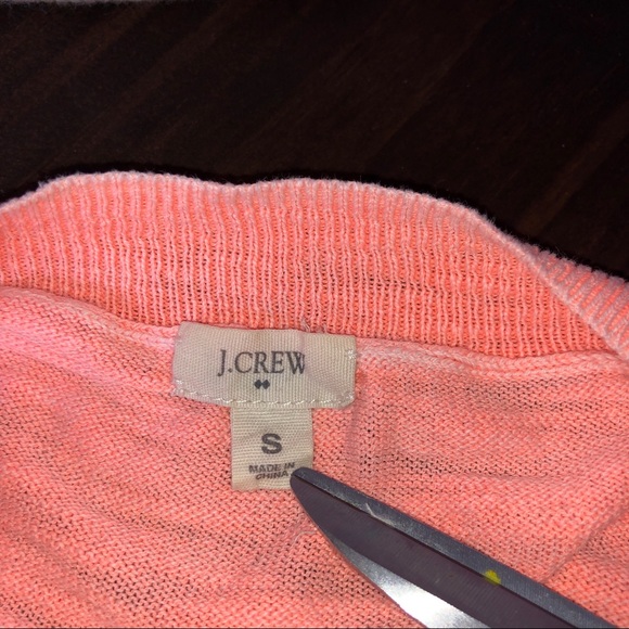 Heathered Peach J.Crew Factory Small Sweater - Picture 7 of 8